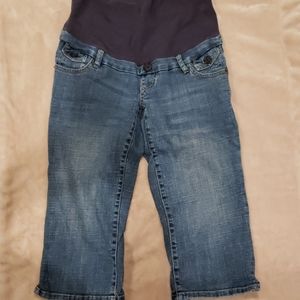 Motherhood Maternity Jean Crops Capris size S